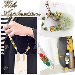20Pcs 4 Colors Tarot Silicone Beads&nbsp;SIL-CJ0002-81