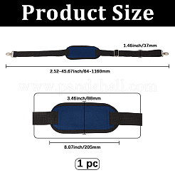 Adjustable Oxford Cloth Bag Straps with Shoulder Pads&nbsp;AJEW-WH20018-240