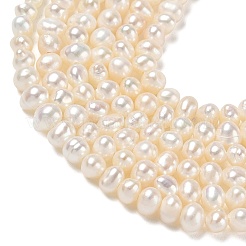 Natural Cultured Freshwater Pearl Beads Strands&nbsp;PA-CBAC463-15
