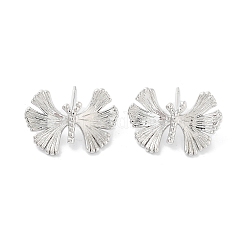Rack Plating Brass Stud Earring&nbsp;EJEW-C081-24P