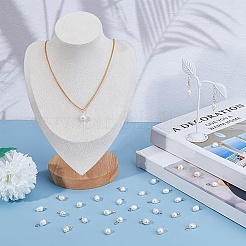 40Pcs 2 Colors Natural Cultured Freshwater Pearl Charms&nbsp;FIND-FI0001-15