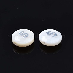 Natural Freshwater Shell Beads&nbsp;SHEL-N003-22-05P