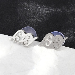 304 Stainless Steel Stud Earrings&nbsp;EJEW-Z089-26P