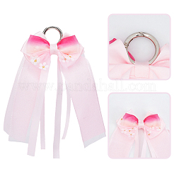 Alloy & Ribbon Ornament Accessories Shoe Charms&nbsp;DIY-CY0002-96A