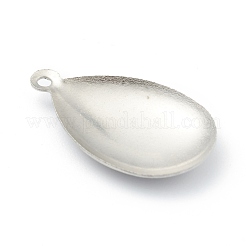 Tarnish Resistant 304 Stainless Steel Pendants Cabochan Settings&nbsp;STAS-G245-01