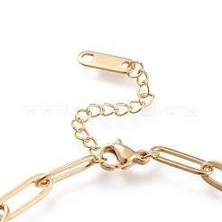 304 Stainless Steel Link Bracelets&nbsp;STAS-D152-03G