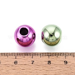 UV Plating Opaque Acrylic European Beads&nbsp;OACR-Q200-01