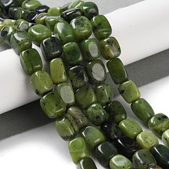 Natural Canadian Jade Beads Strands&nbsp;X-G-P497-01D-01
