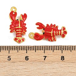 Alloy Enamel Pendants&nbsp;FIND-Z093-02G