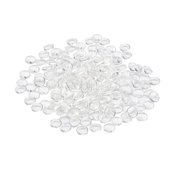 200Pcs Transparent Glass Cabochons&nbsp;GGLA-YW0001-03