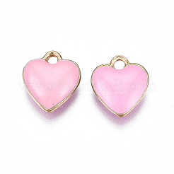 Rack Plating Alloy Enamel Charms&nbsp;PALLOY-S139-022