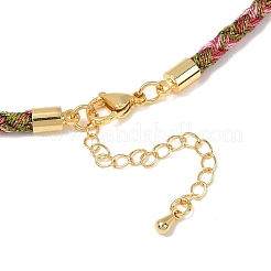 3.5MM Round Nylon Cotton Cord Necklace Making&nbsp;NJEW-C106-03G