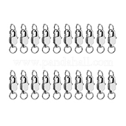 20Pcs Stainless Steel Lobster Claw Clasps&nbsp;STAS-DC0015-61