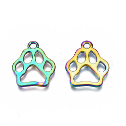 Rainbow Color Alloy Pendants&nbsp;PALLOY-N163-115-NR