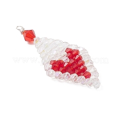 Glass Pendants&nbsp;PALLOY-MZ01046