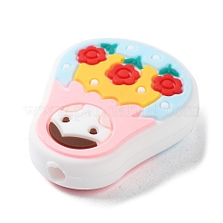 Doll Food Grade Silicone Focal Beads&nbsp;SIL-G008-01D-01