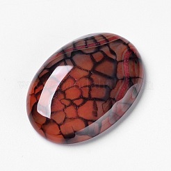 Natural Dragon Veins Cabochons&nbsp;X-G-F296-07-25x35mm