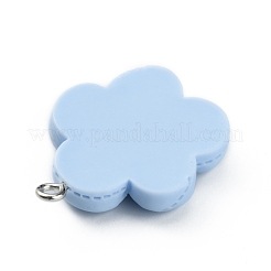 Opaque Resin Pendants&nbsp;FIND-WH0045-66D