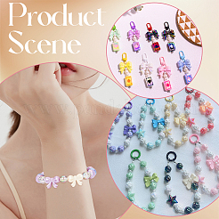 200pcs Opaque Acrylic Beads&nbsp;MACR-SP0001-45