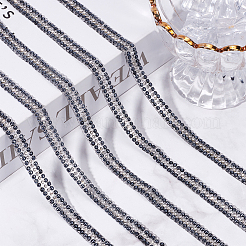 Glitter Glass Hotfix Rhinestone & Imitation Pearl Beads&nbsp;DIY-WH20011-18C