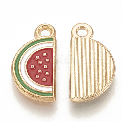 Alloy Enamel Pendants&nbsp;ENAM-S115-012