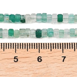 Natural Agate Beads Strands&nbsp;G-G345-C34-2x4mm