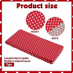 Red Cotton Fabric&nbsp;DIY-WH0750-293B