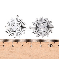 201 Stainless Steel Pendants&nbsp;STAS-I364-09P