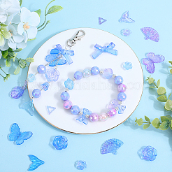 100G Transparent Frosted Resin Beads&nbsp;RESI-SC0003-26