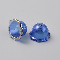UV Plating Acrylic Bead Caps&nbsp;PACR-TAC0001-03H