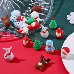 18Pcs 6 Styles Cartoon Style Pen Caps&nbsp;AJEW-SC0031-51C