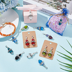 Glass Pendant Decorations&nbsp;HJEW-GO00031