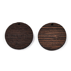 Natural Wenge Wood Pendants&nbsp;WOOD-T023-29D-01