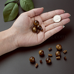Natural Tiger Eye Buddhist Beads&nbsp;G-TA0001-02A