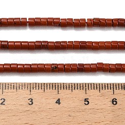 Natural Red Jasper Beads Strands&nbsp;G-P608-A09-01