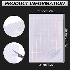 OPP Plastic Transparent Holographic Lamination Sheets&nbsp;DIY-AR0002-20