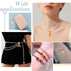 20Pcs 10 Styles Resin Pendants&nbsp;RESI-YW00011-39