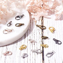 Zinc Alloy Lobster Claw Clasps&nbsp;PALLOY-SZ0001-16