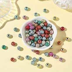 Spray Painted Acrylic Beads&nbsp;X-ACRP-Q018-8mm-M