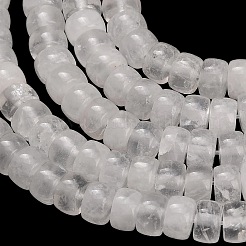 Natural Quartz Crystal Beads Strands&nbsp;GG-CBA792A-G07-4x7mm