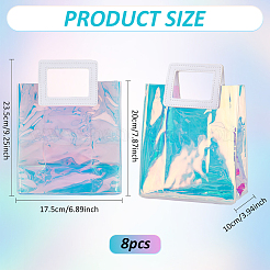 PVC Laser Transparent Bag&nbsp;ABAG-WH0061-32