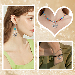60Pcs Tibetan Style Alloy Pendants&nbsp;FIND-SC0025-26