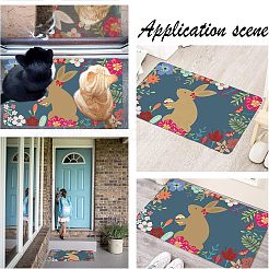 Linen Polyester and Rubber Ground Mat&nbsp;AJEW-WH0142-019