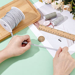 Flat Polyester Metallic Elastic Cord&nbsp;OCOR-BC0009-40A-02