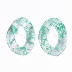 Transparent Acrylic Linking Rings&nbsp;OACR-N009-014A-04