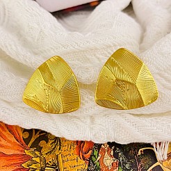 Brass & Alloy Stud Earrings&nbsp;FS-WG70B78-01