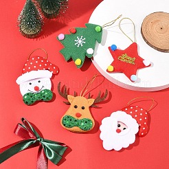 10Pcs 5 Styles Cloth Pendant Decorations&nbsp;FIND-FS0003-28