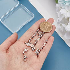 60Pcs 925 Sterling Silver Beads&nbsp;STER-PH0001-59