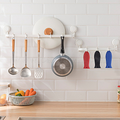 3 Sets 3 Colors Silicone Heat Resistant Pot Holder Sleeve Set&nbsp;AJEW-GL0001-50