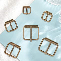 24Pcs 6 Styles Alloy Roller Buckles for Bag Strap Connector&nbsp;DIY-GF0013-72AB